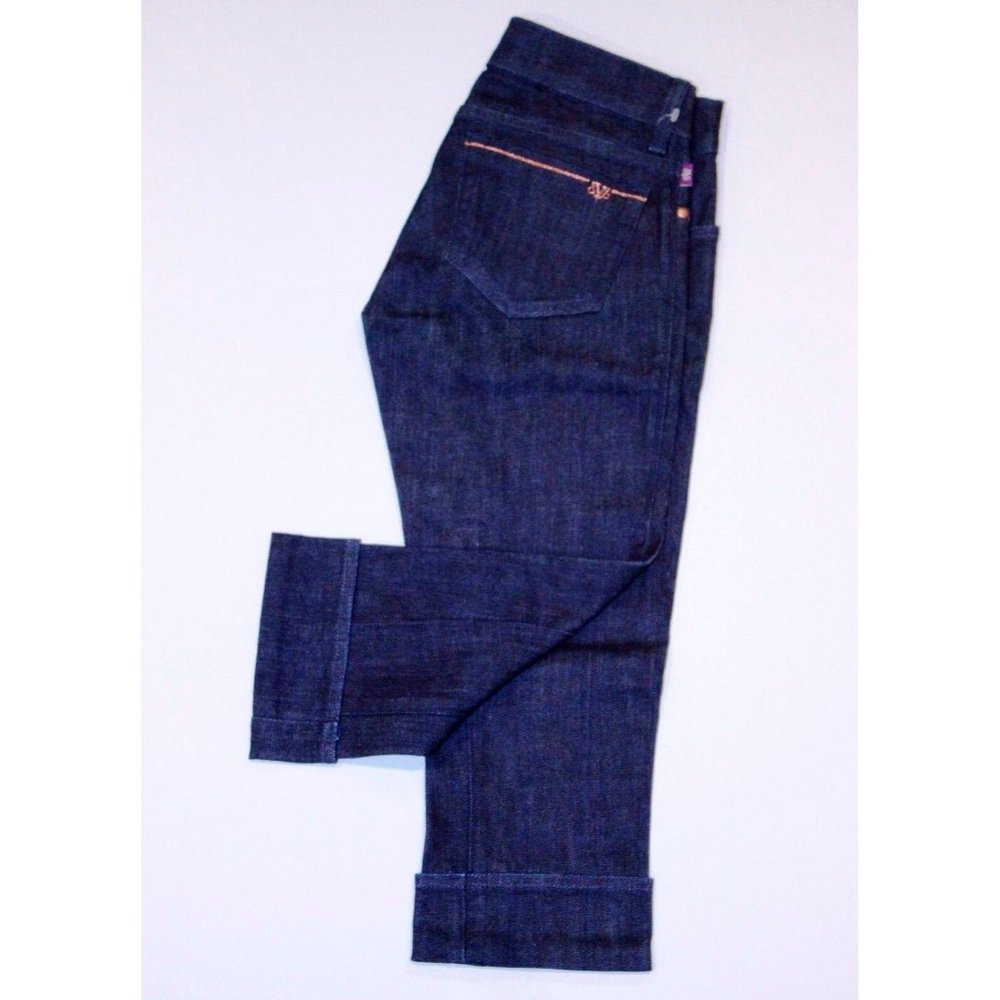 dVb Victoria Beckham CROPPED Capri Skinny JEANS Denim